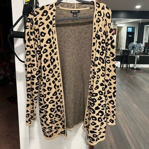 Leopard Size Medium Shrug